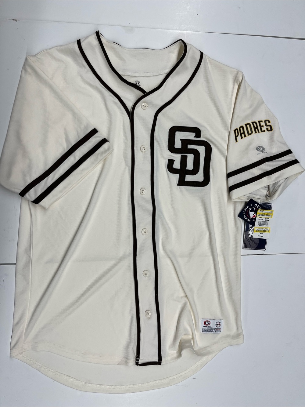 NEW Genuine Merchandise MLB Officially Licensed San Diego Padres Jersey